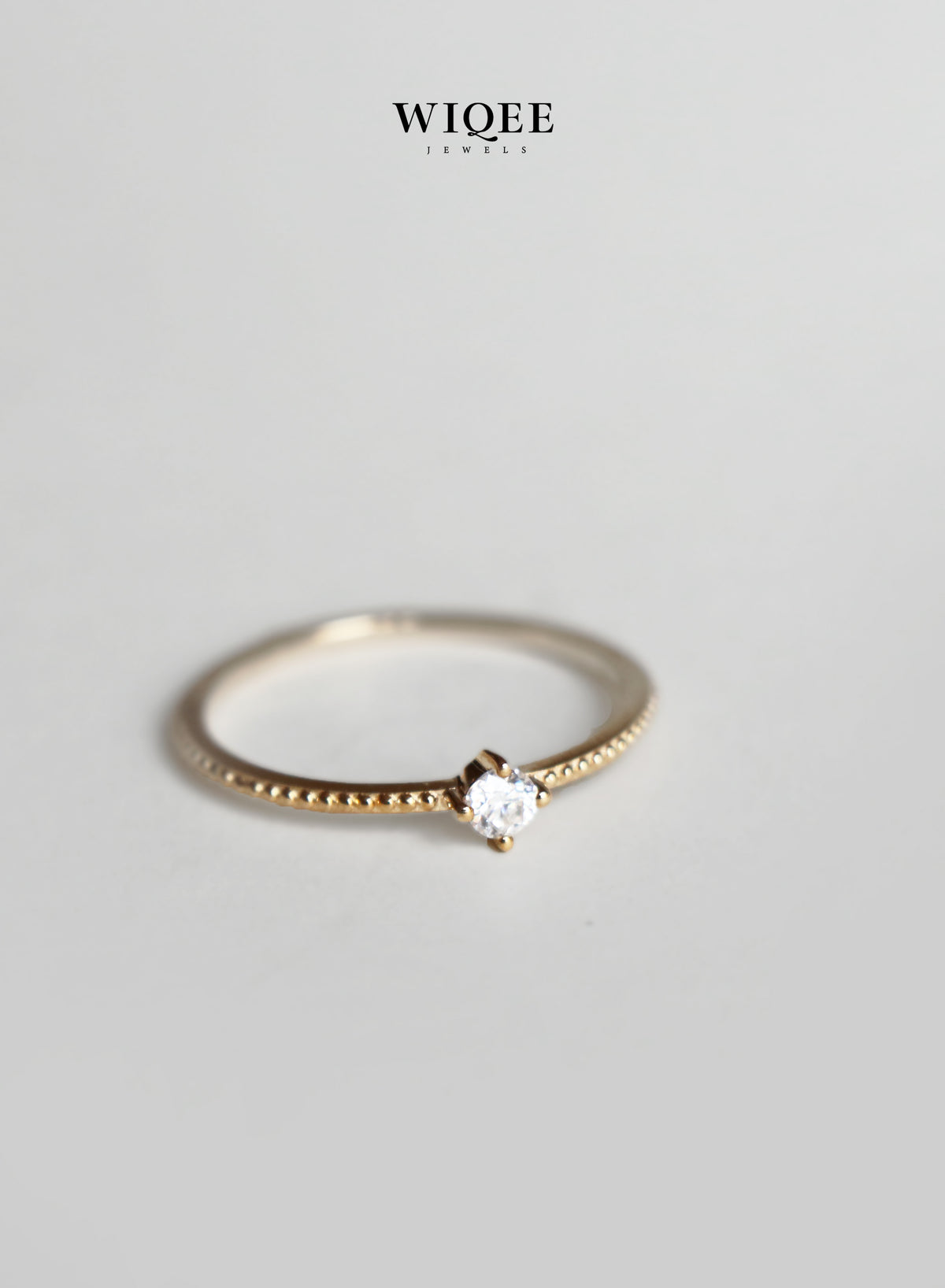 9k Solid Gold Diamond Ring | Solitaire Rings