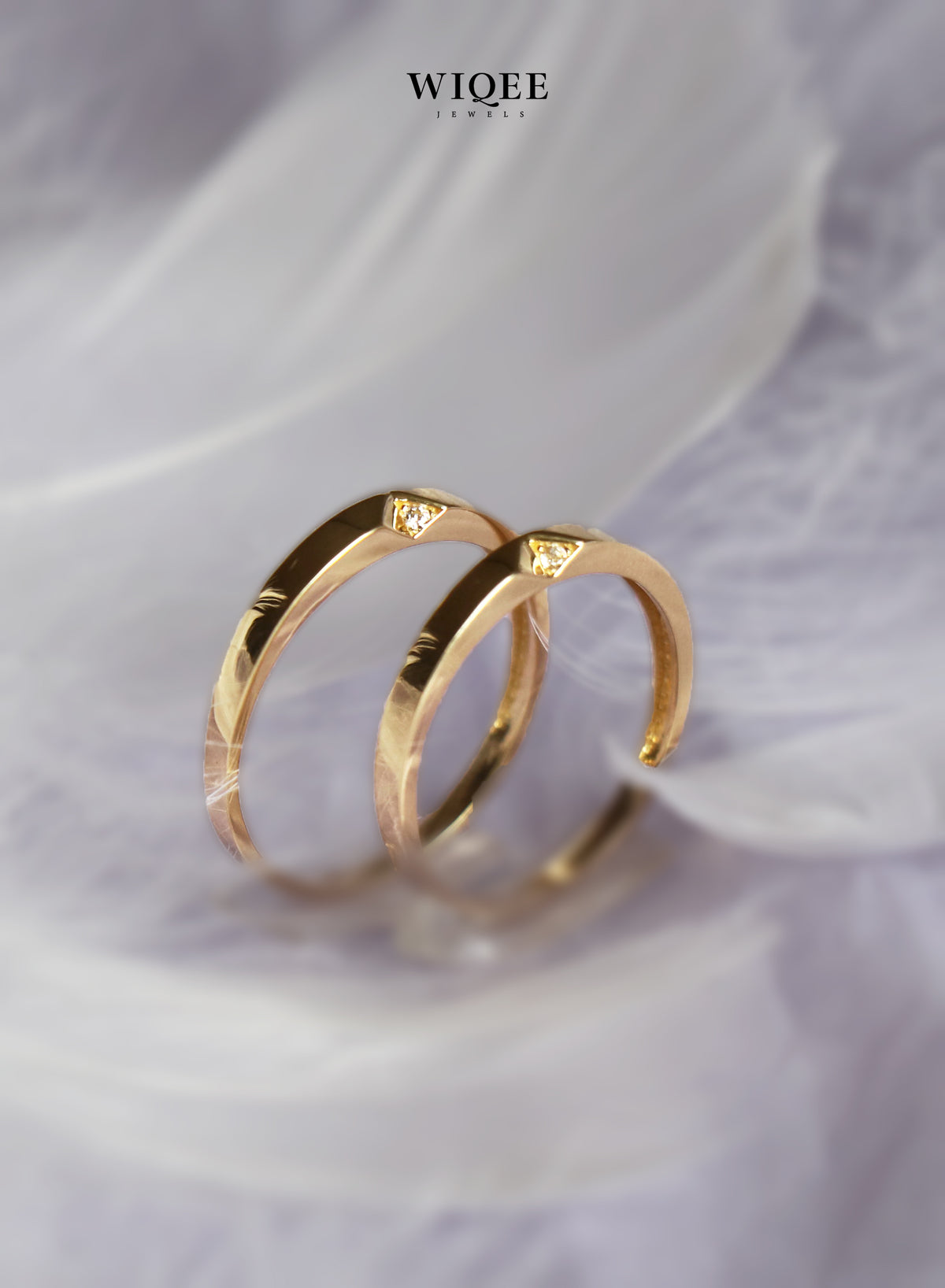 9k Solid Gold Couple Ring | Wedding Band