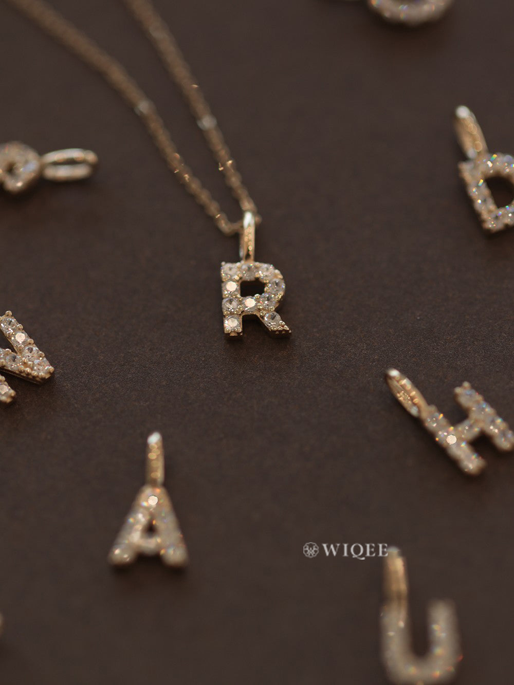 Personalised Letter Necklace Pendant