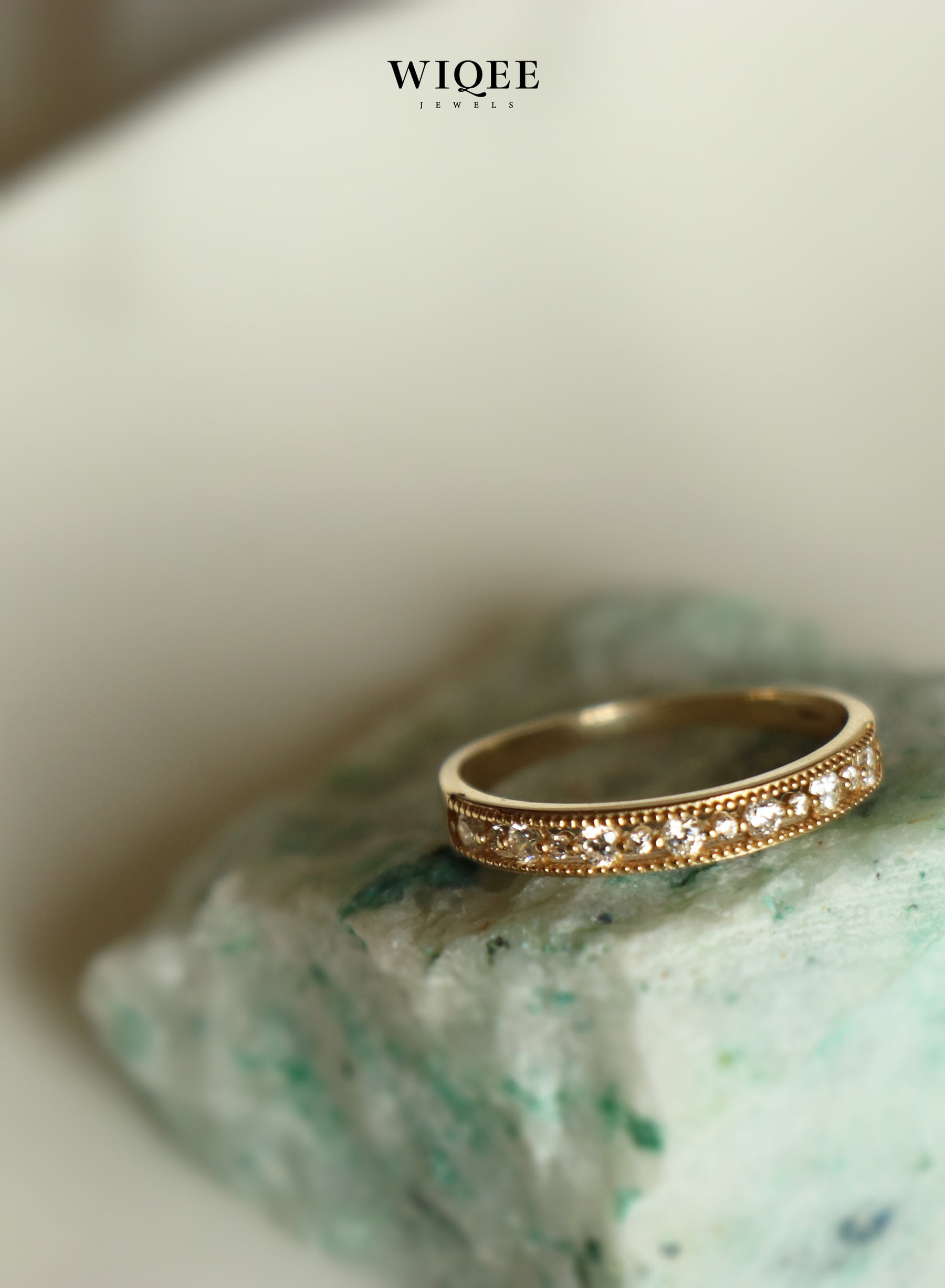 14k Solid Gold Stacking Rings | Statement Ring