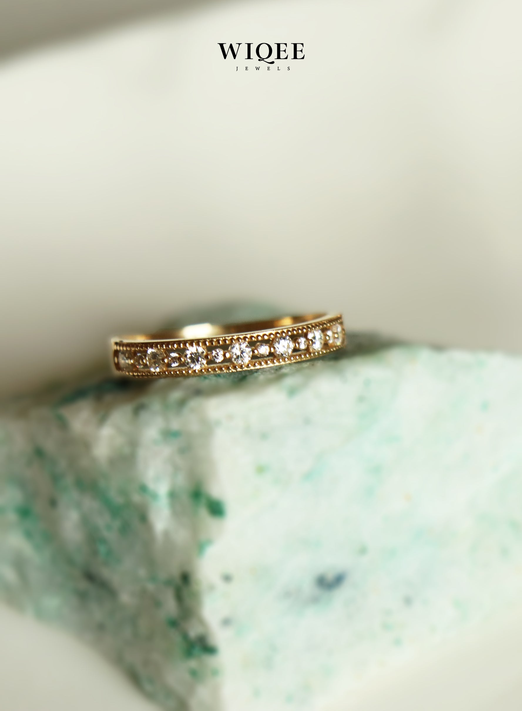 14k Solid Gold Stacking Rings | Statement Ring