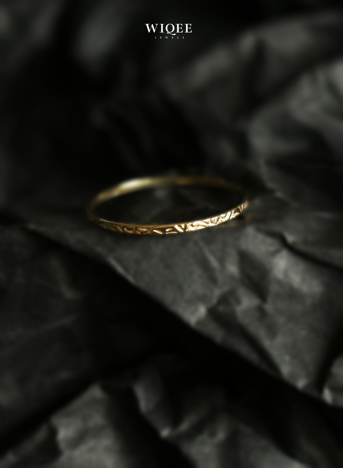 9k Solid Gold Stackable Rings | Vintage Gold Ring