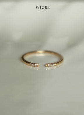 Adjustable Gold Ring in 9k Solid Gold