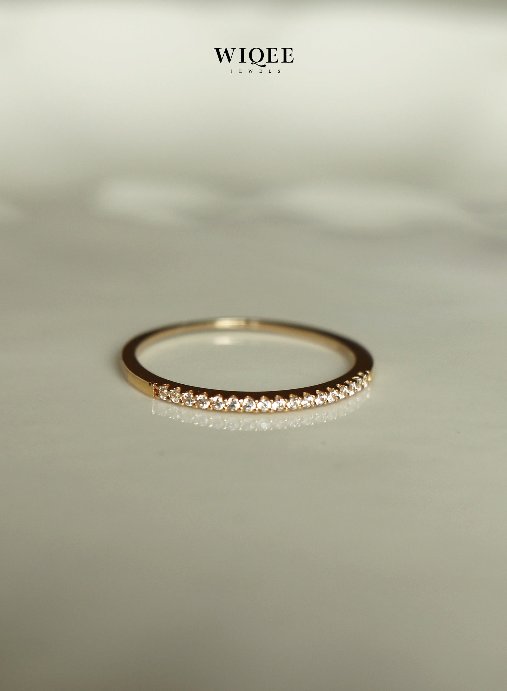 14k Solid Gold Stackable Wedding Ring | Stackable Rings