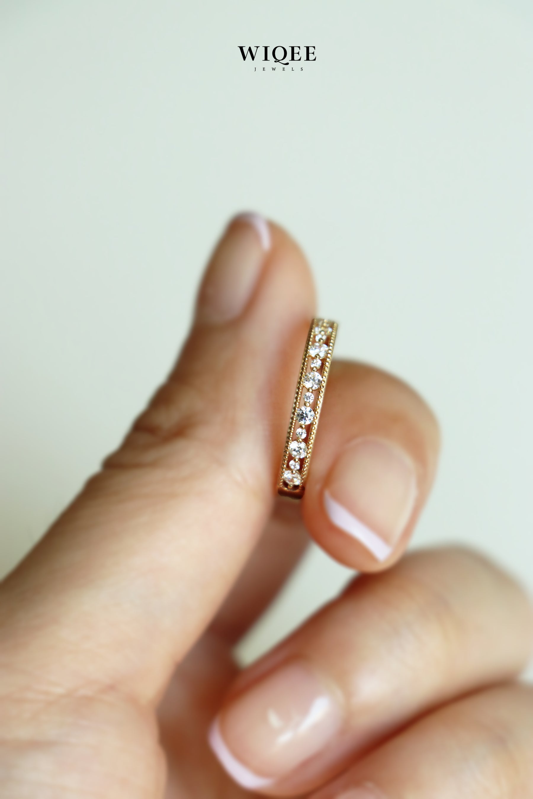 14k Solid Gold Stacking Rings | Statement Ring