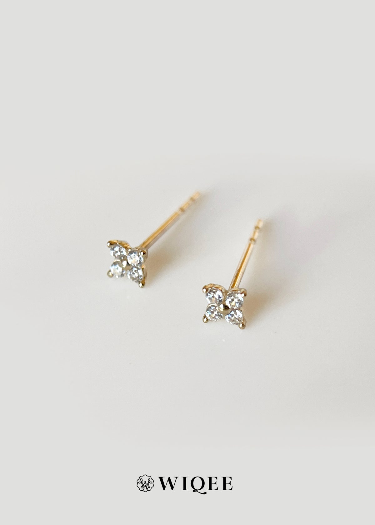 Celestial Gold Stud Earrings